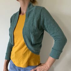 Strickware nähen - Bolero